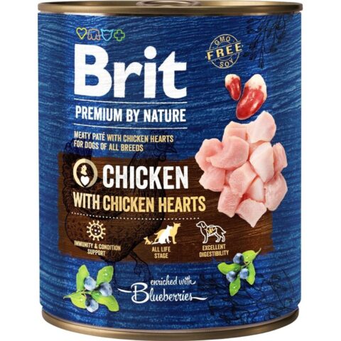 Υγρό φαγητό Brit Premium Κοτόπουλο 800 g