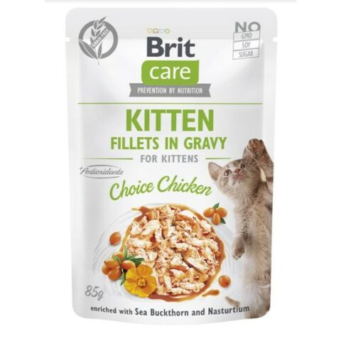 Γατοτροφή Brit Care Cat Kitten Choice Κοτόπουλο 85 g