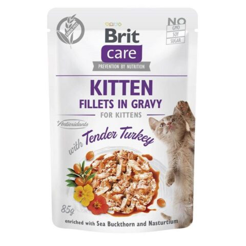 Γατοτροφή Brit Care Cat Kitten Choice Κοτόπουλο Τουρκία 85 g