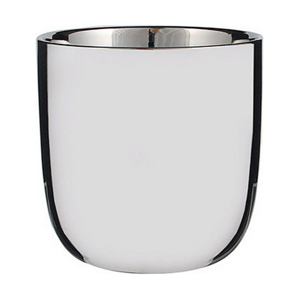Γλάστρα Mica Decorations Κεραμικά Ασημί (11