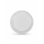Σετ επαναχρησιμοποιήσιμων πιάτων Algon Λευκό Πλαστική ύλη 25 cm (100 Μονάδες)