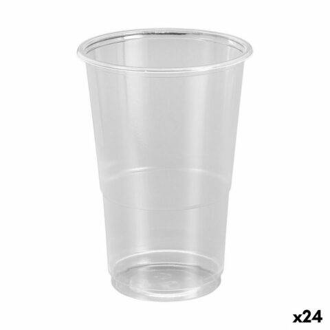 Σετ επαναχρησιμοποιήσιμων ποτήριων Algon Διαφανές 50 Τεμάχια 300 ml (24 Μονάδες)