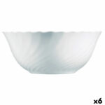 Σαλατιέρα Luminarc Trianon Λευκό Γυαλί (24 cm) (x6)