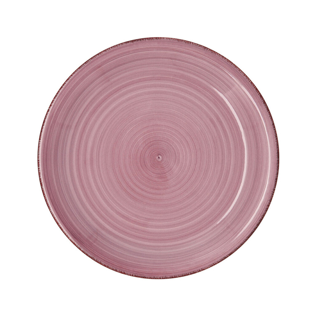 Επίπεδο πιάτο Quid Vita Peoni Ροζ Κεραμικά Ø 27 cm (12 Μονάδες)