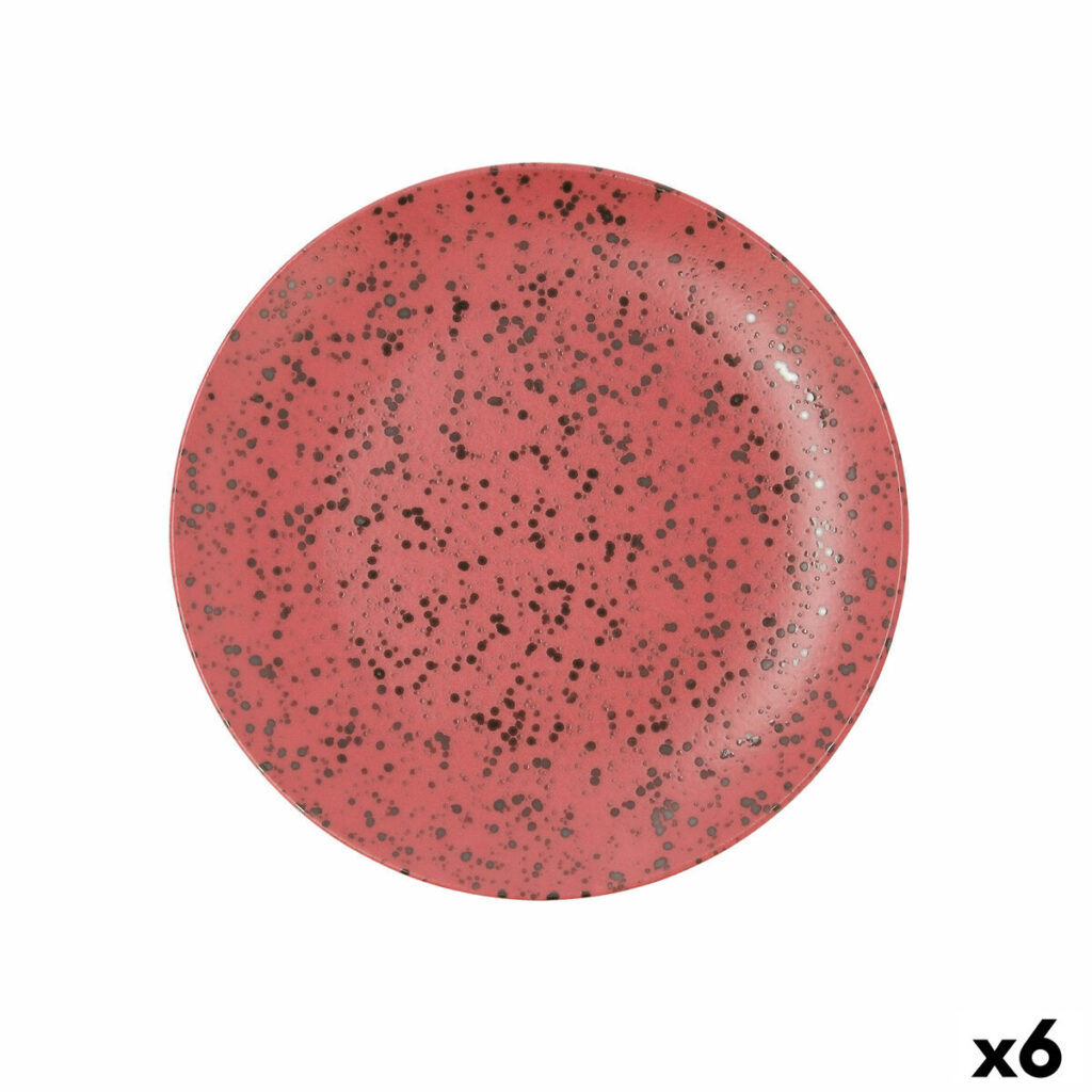 Επίπεδο πιάτο Ariane Oxide Κόκκινο Κεραμικά Ø 27 cm (x6)
