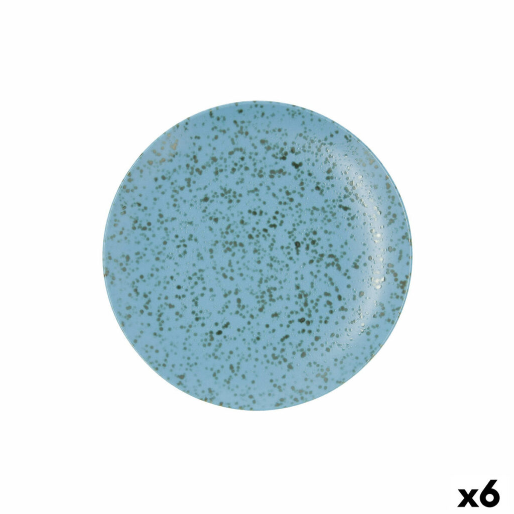 Επίπεδο πιάτο Ariane Oxide Μπλε Κεραμικά Ø 24 cm (x6)