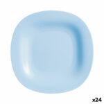 Πιάτο για Επιδόρπιο Luminarc Carine Μπλε Γυαλί (19 cm) (24 Μονάδες)