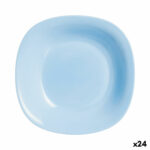 Βαθύ Πιάτο Luminarc Carine Μπλε Γυαλί (Ø 21 cm) (24 Μονάδες)
