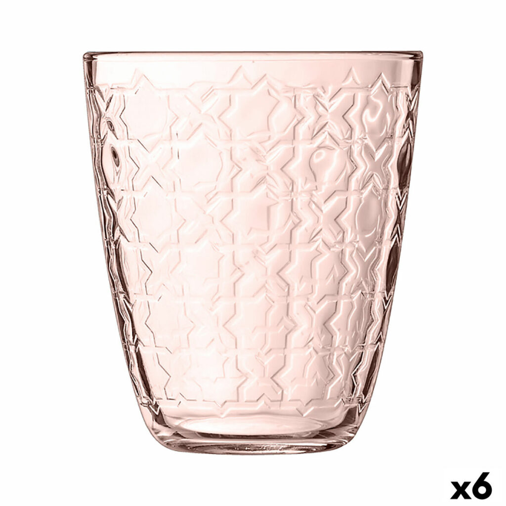 Ποτήρι Luminarc Concepto Riad Ροζ Γυαλί (310 ml) (x6)