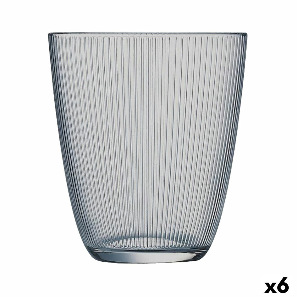 Ποτήρι Luminarc Concepto Stripy Γκρι Γυαλί 310 ml (x6)