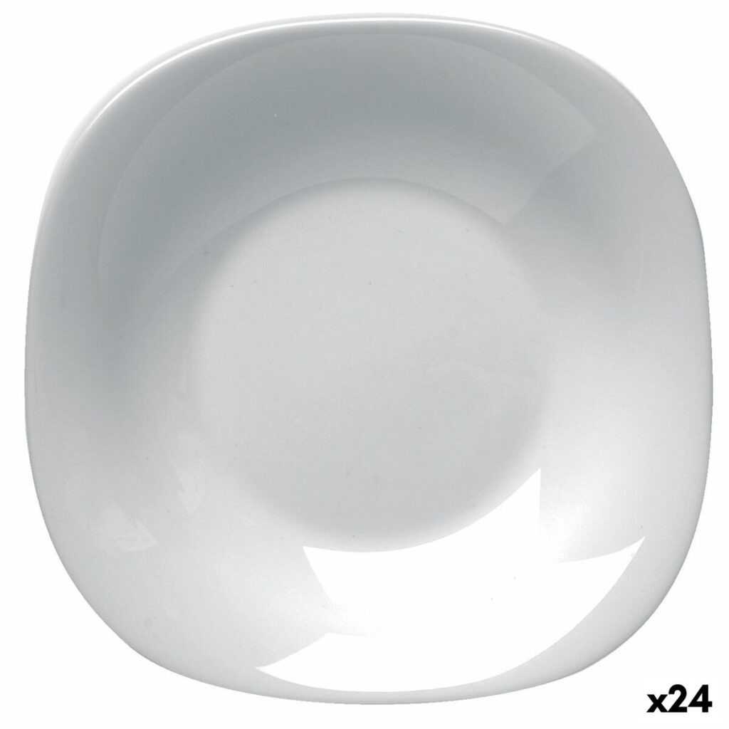 Βαθύ Πιάτο Bormioli Rocco Parma Γυαλί (23 cm) (24 Μονάδες)