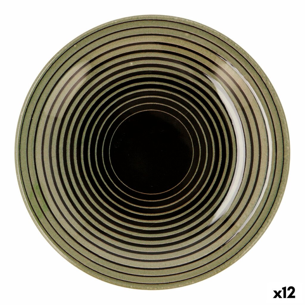Επίπεδο πιάτο Quid Espiral Πολύχρωμο Κεραμικά Ø 26 cm (12 Μονάδες)