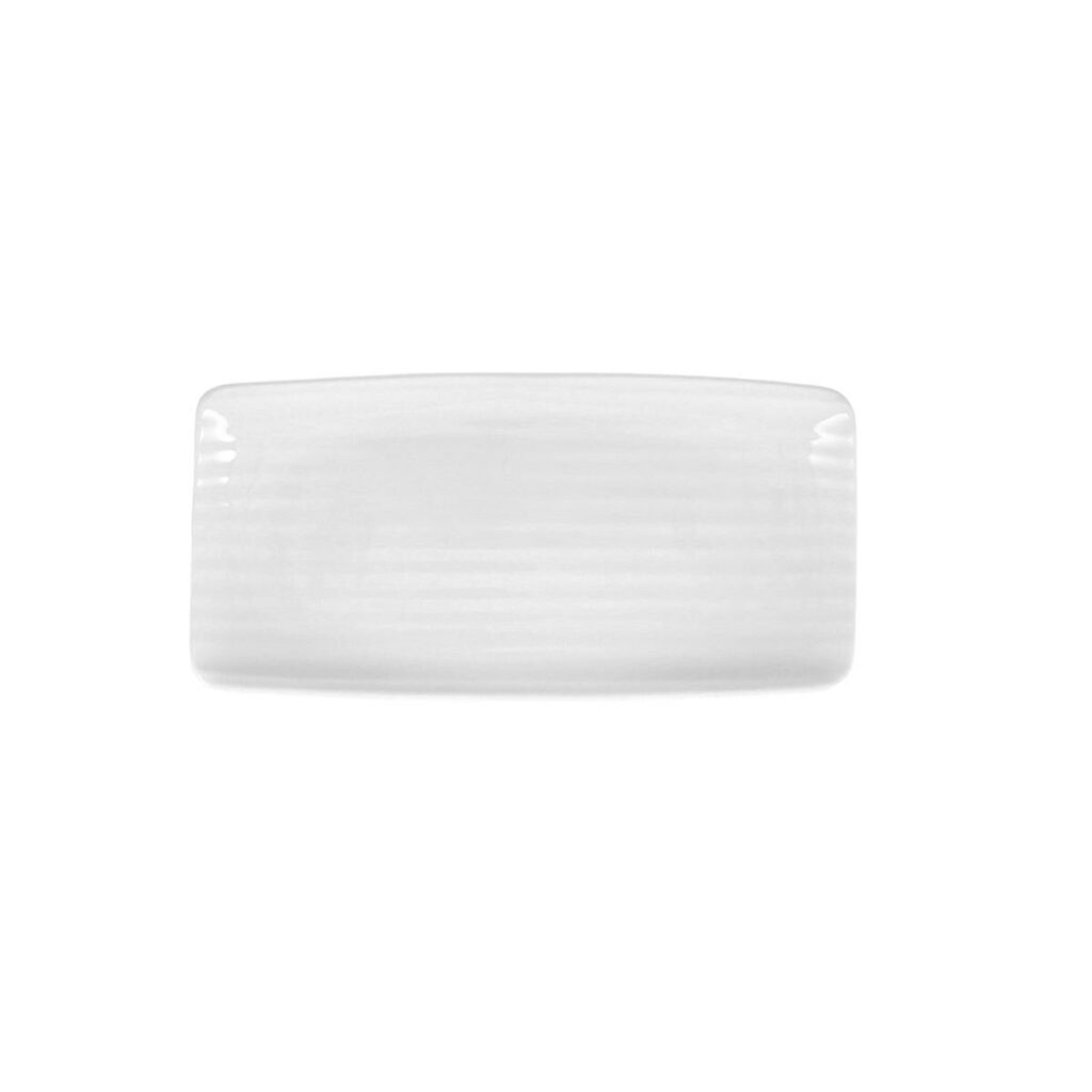 Δίσκος για σνακ Ariane Artisan Κεραμικά Λευκό 30 x 15 cm (x6)