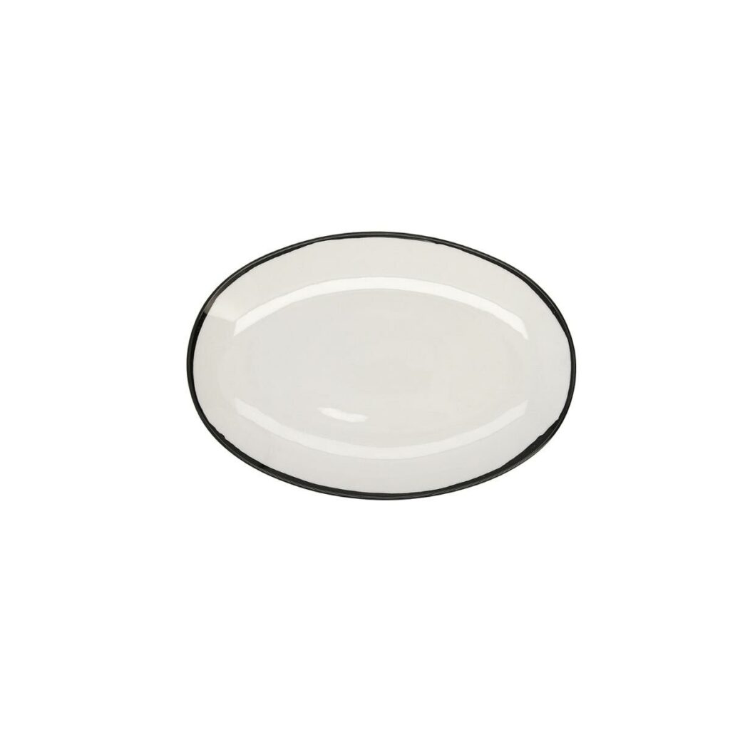 Δίσκος για σνακ Ariane Vital Filo Κεραμικά Λευκό Ø 26 cm (12 Μονάδες)