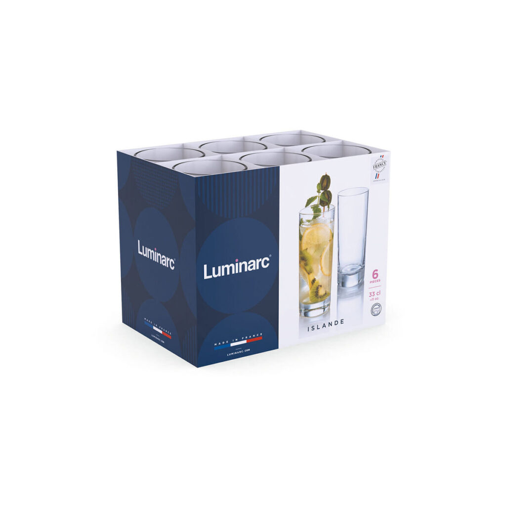Ποτήρι Luminarc Islande Διαφανές Γυαλί 330 ml (24 Μονάδες)