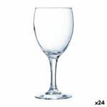Ποτήρι Κρασί Luminarc Elegance Διαφανές Γυαλί 250 ml Νερό (24 Μονάδες)