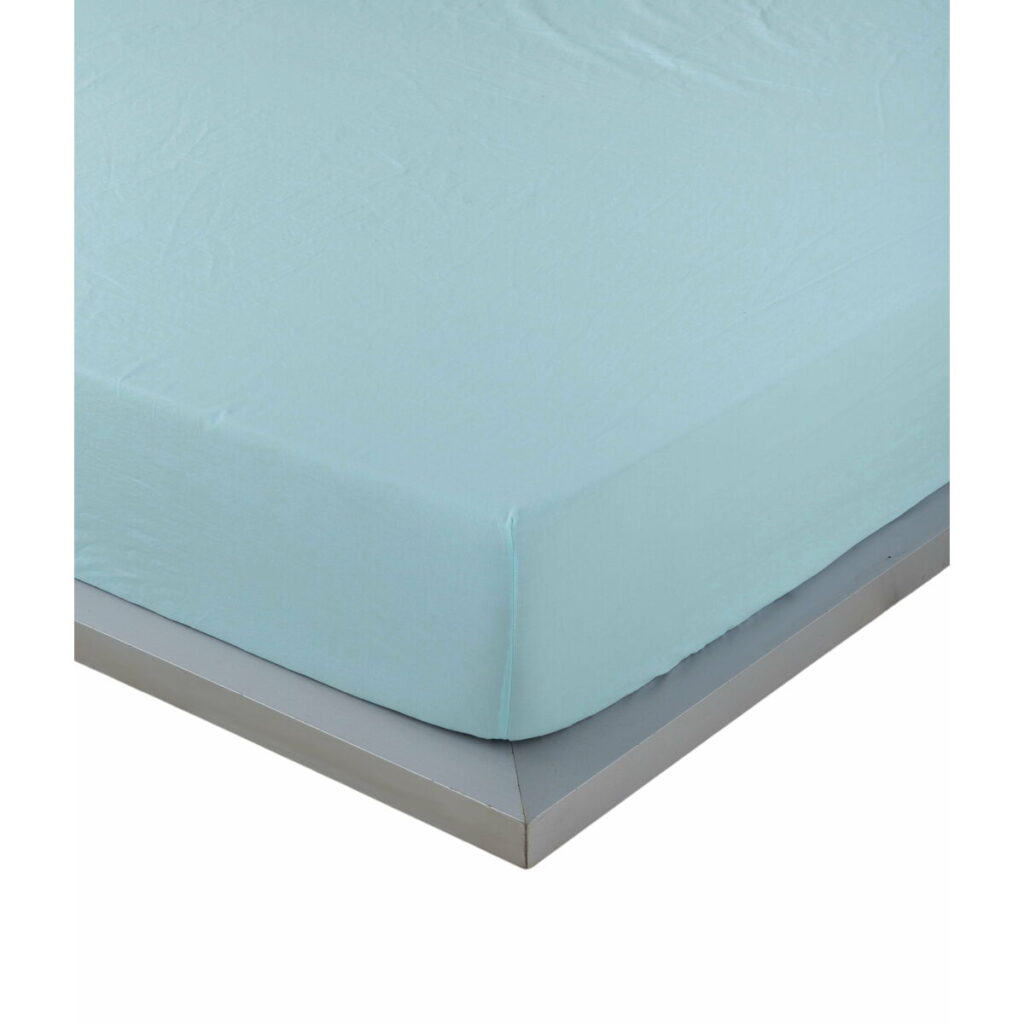 Τοποθετημένο κάτω φύλλο Naturals   Μπλε 140 x 190/200 cm