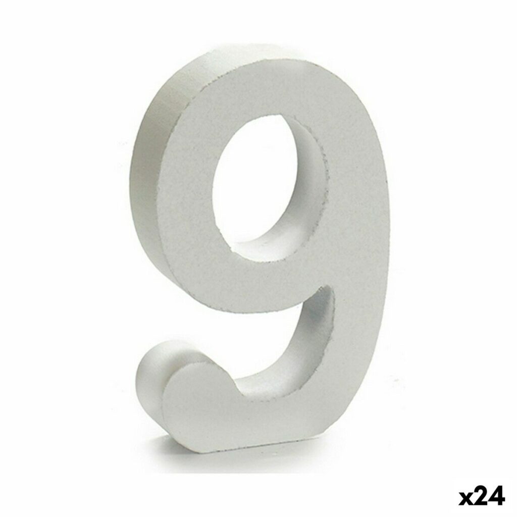 Αριθμοί Pincello 9 Λευκό 2 x 16 x 14