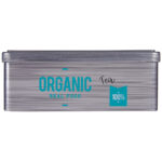 Κουτί έγχυσης Organic Tea Γκρι Λευκοί δίσκοι (11 x 7