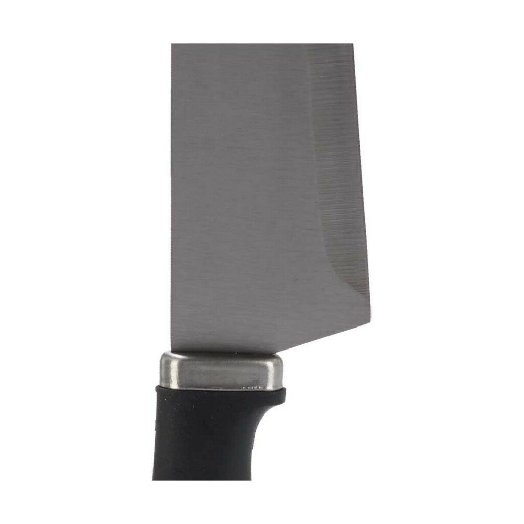 Μαχαίρι Κουζίνας Kinvara KT11-5603-01 Μαύρο Ασημί Ανοξείδωτο ατσάλι Πλαστική ύλη 5 x 2 x 33 cm (12 Μονάδες)