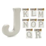 Γράμματα JKLMNOPQR Λευκό πολυστερίνη 2