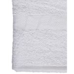 Πετσέτα μπάνιου Λευκό 70 x 130 cm (3 Μονάδες)