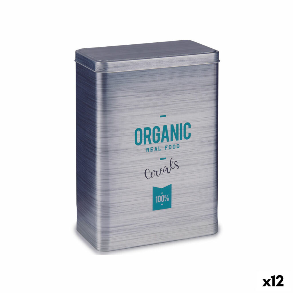 Διανομέας για τα Δημητριακά Organic Γκρι Λευκοί δίσκοι 12 x 24