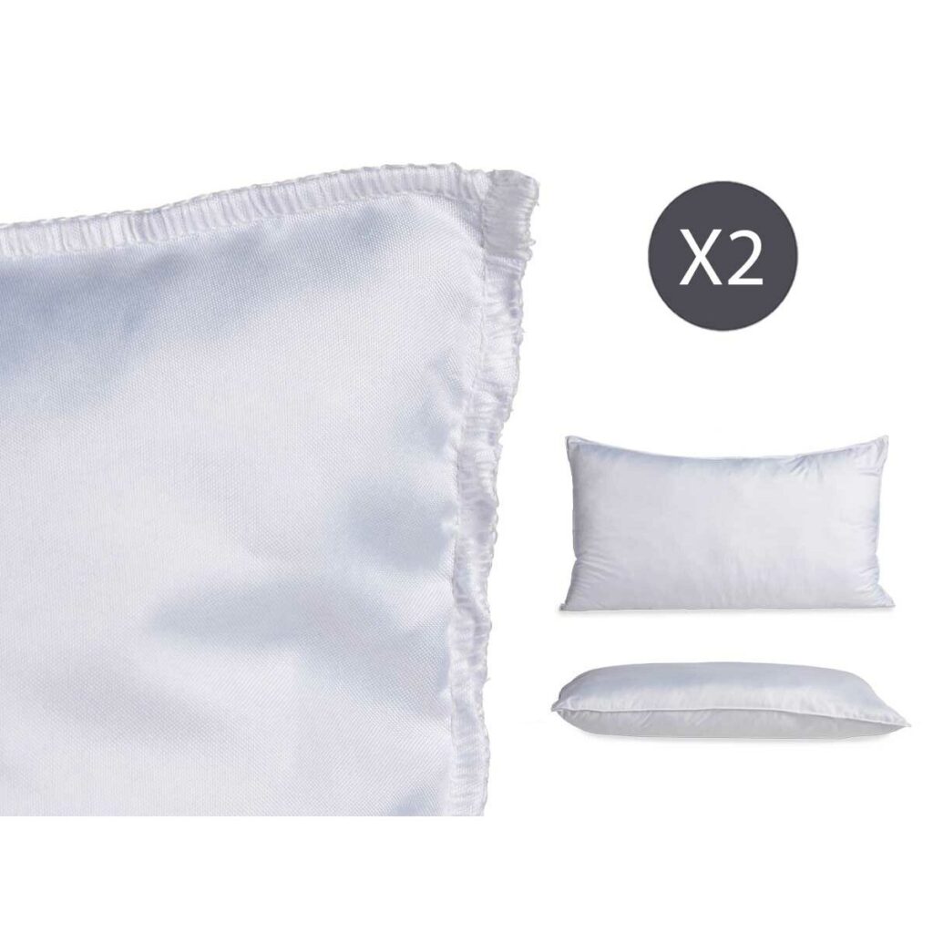 Σετ 2 μαξιλαριών Λευκό (x6)