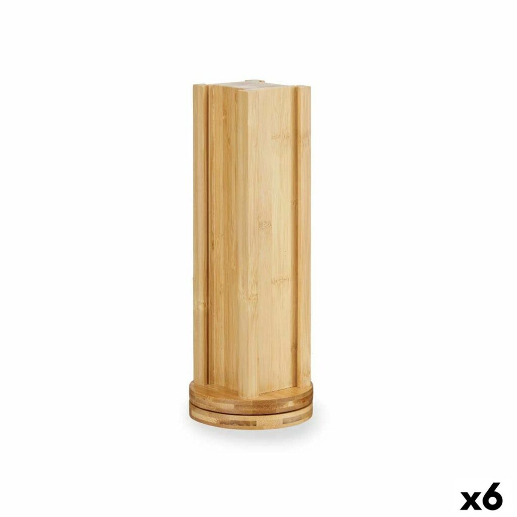 βάση για 20 καψάκια καφέ Bamboo 11 x 11 x 34 cm Περιστροφικó (x6)