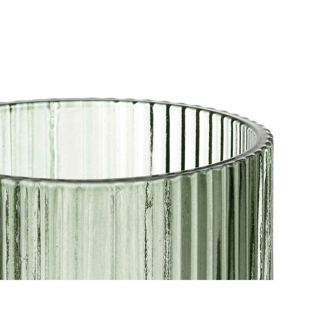 Ποτήρι Ρίγες Πράσινο Γυαλί 270 ml (x6)