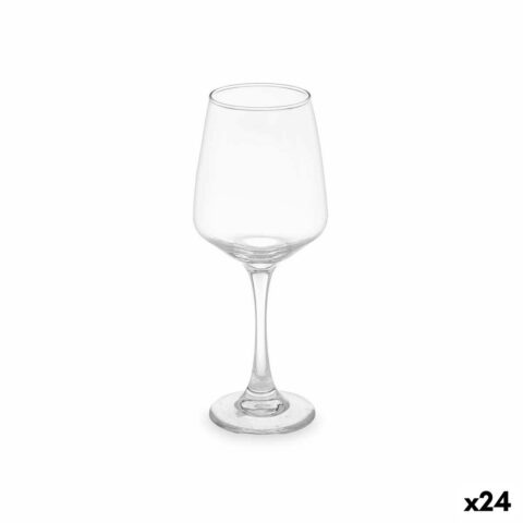 Ποτήρι κρασιού Διαφανές Γυαλί 420 ml (24 Μονάδες)