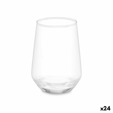 Ποτήρι Κωνικό Διαφανές Γυαλί 390 ml (24 Μονάδες)