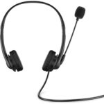 Ακουστικά με Μικρόφωνο HP Wired Μαύρο