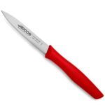 Μαχαίρι Mondador Arcos Κόκκινο Ανοξείδωτο ατσάλι πολυπροπυλένιο 10 cm (36 Μονάδες)