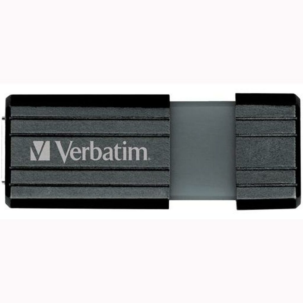 Στικάκι USB Verbatim PinStripe Μαύρο 64 GB