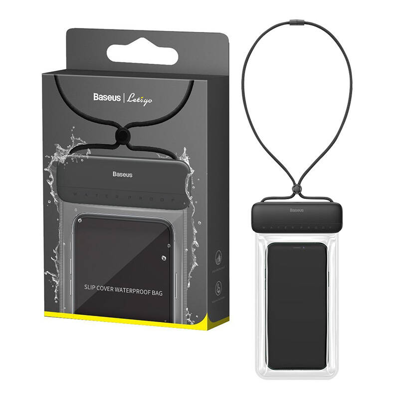 Baseus Let's Go Universal waterproof case for smartphones (black)