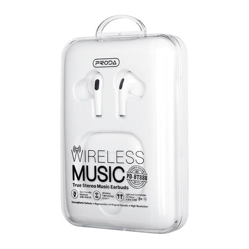 Earbuds Gen-4 REMAX PD-BT888 (white)