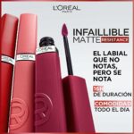 Υγρό κραγιόν L'Oreal Make Up Infaillible Matte Resistance True Romance Nº 420 (x1)