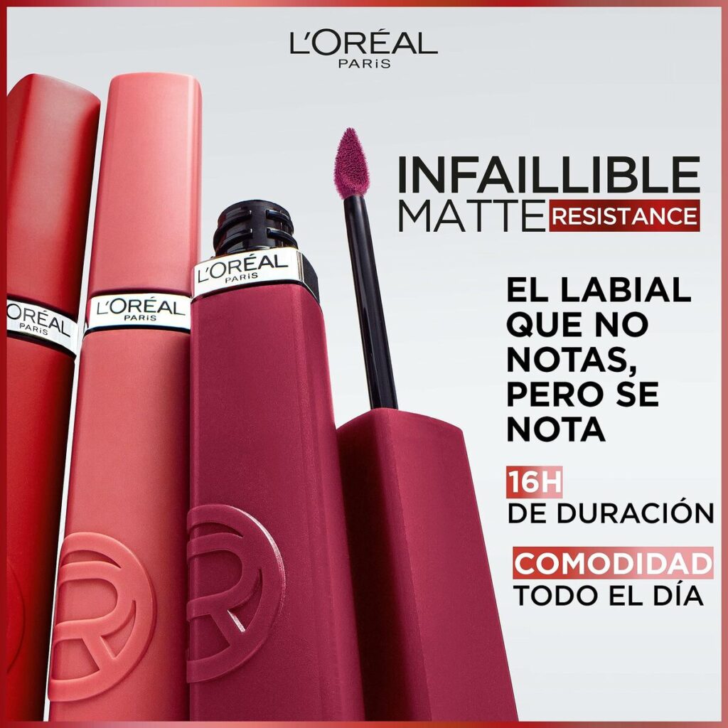 Υγρό κραγιόν L'Oreal Make Up Infaillible Matte Resistance Lipstick & Chill Nº 200 (x1)