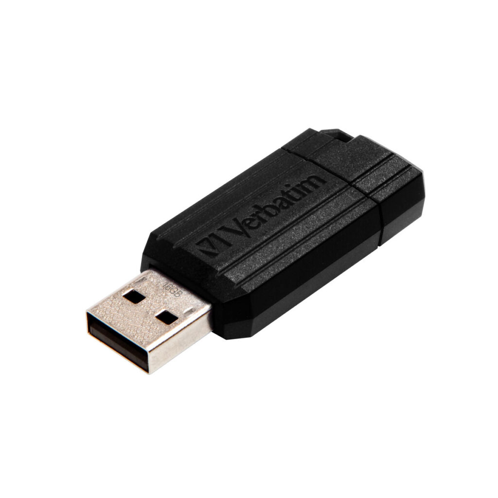 Στικάκι USB Verbatim 49063 Μπρελόκ-αλυσίδα Μαύρο