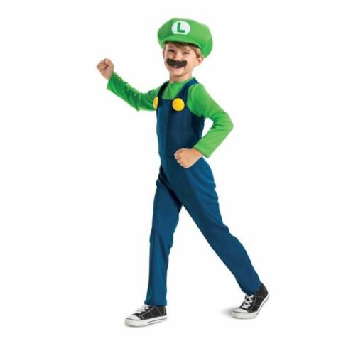 Αποκριάτικη Στολή για Παιδιά Super Mario Luigi 2 Τεμάχια