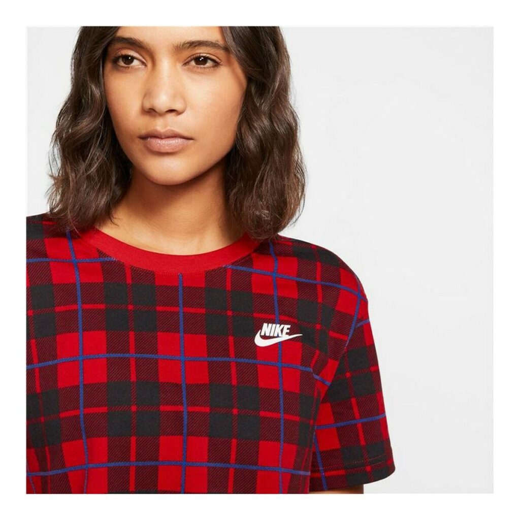 Γυναικεία Μπλούζα με Κοντό Μανίκι Nike Futura Κόκκινο