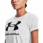 Γυναικεία Μπλούζα με Κοντό Μανίκι Under Armour Sportstyle Λευκό