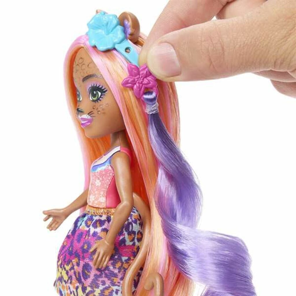 Κούκλα Mattel Enchantimals Glam Party Tζέιτ 15 cm