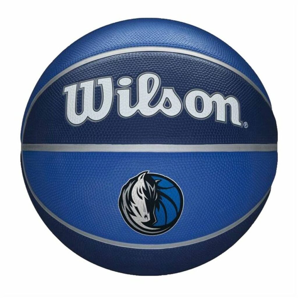 Mπάλα Μπάσκετ Wilson Nba Team Tribute Dallas Mavericks Μπλε Φυσικό καουτσούκ Ένα μέγεθος 7