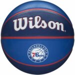 Mπάλα Μπάσκετ Wilson NBA Tribute Philadelphia Μπλε Ένα μέγεθος