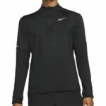 Γυναικεία Μπλούζα με Κοντό Μανίκι Nike Dri-FIT Element  Μαύρο Άντρες