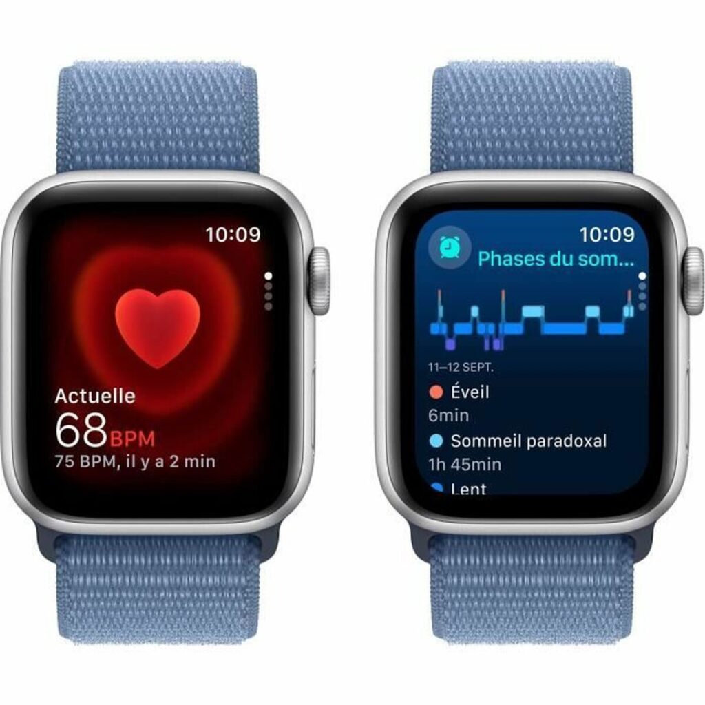 Smartwatch Apple SE Μπλε Ασημί 40 mm