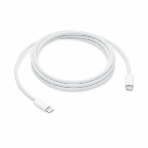 Καλώδιο USB C Apple MU2G3ZM/A Λευκό 2 m