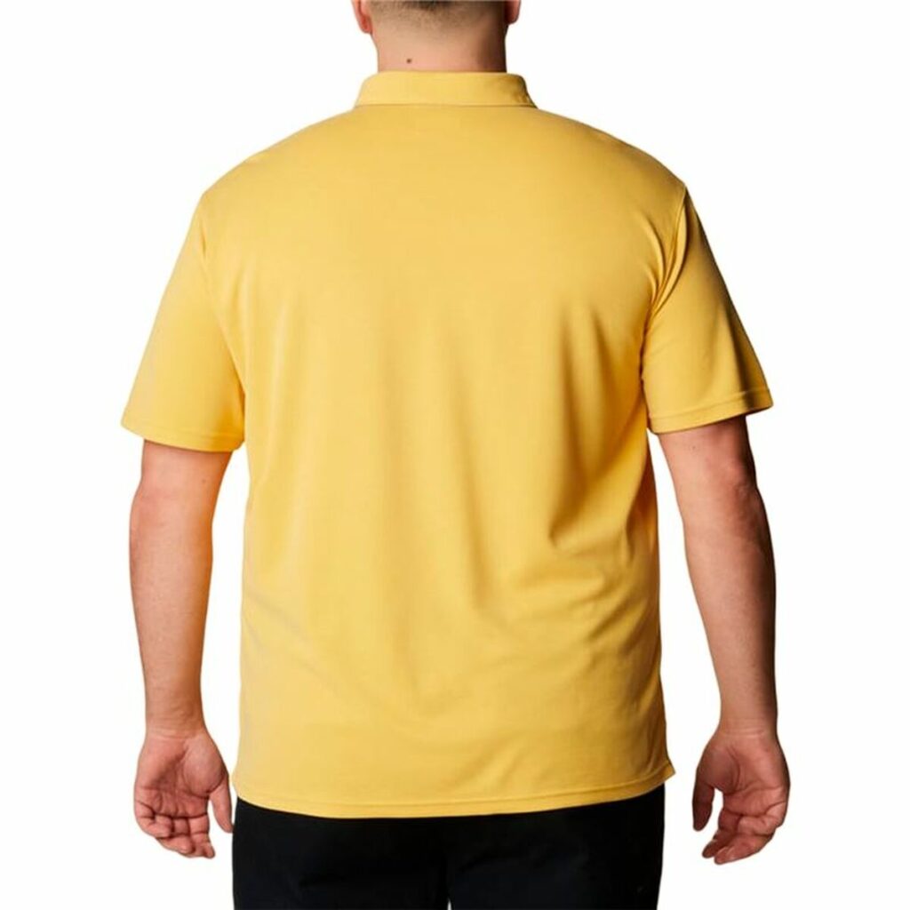 Ανδρική Μπλούζα Polo με Κοντό Μανίκι Columbia Nelson Point™ Κίτρινο